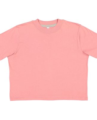 LA T 3518 Ladies' Boxy T-Shirt in Mauvelous