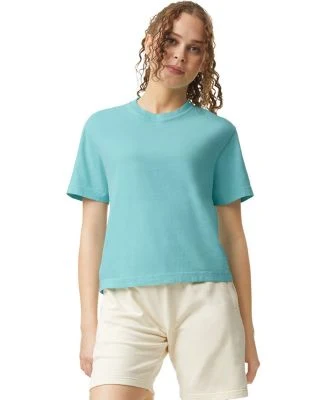 Comfort Colors 3023CL Women's Heavyweight Boxy T-S in Chalky mint