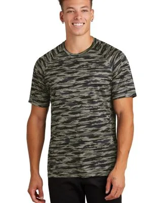 Sport Tek ST375 Sport-Tek   Drift Camo Tee in Truenavy
