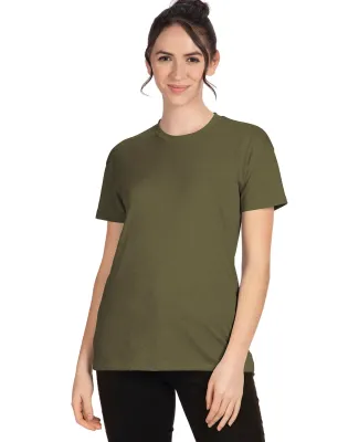 Next Level Apparel 6600 Ladies' Relaxed CVC T-Shir MILITARY GREEN