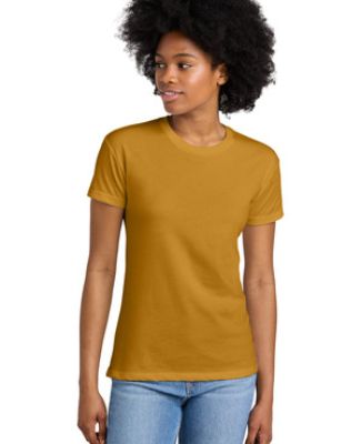Next Level Apparel 6600 Ladies' Relaxed CVC T-Shir in Antique gold
