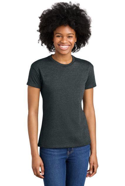 Next Level Apparel 6600 Ladies' Relaxed CVC T-Shir in Charcoal
