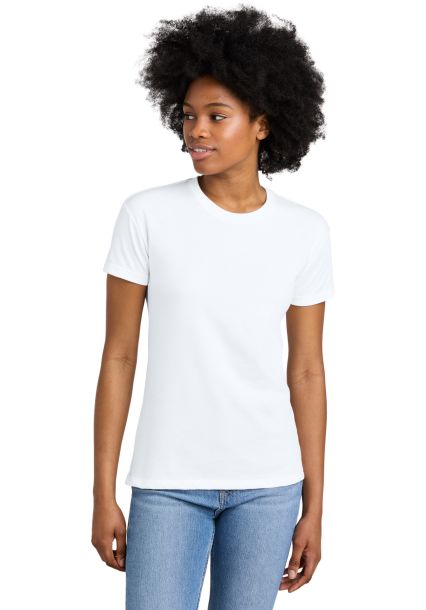 Next Level Apparel 6600 Ladies' Relaxed CVC T-Shir in White
