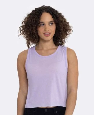 Next Level Apparel 5083 Ladies' Festival Cropped T in Lavender