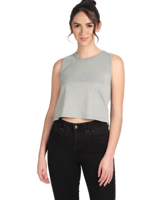 Next Level Apparel 5083 Ladies' Festival Cropped T HEATHER GRAY