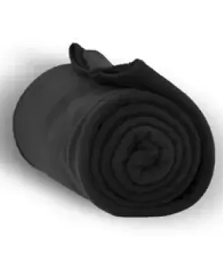 Liberty Bags 8700 Fleece Blanket in Black