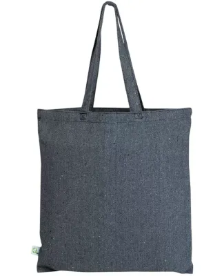 Q-Tees S800 Sustainable Canvas Bag in Navy blue
