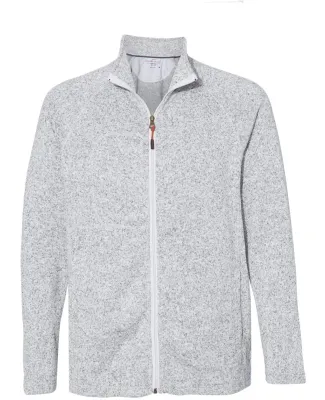 Weatherproof 198013 Vintage Sweaterfleece Full-Zip Light Grey Heather