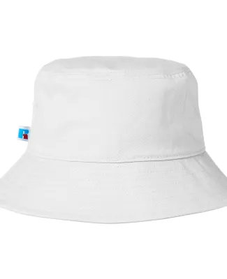 Russel Athletic UB88UHU Core Bucket Hat WHITE