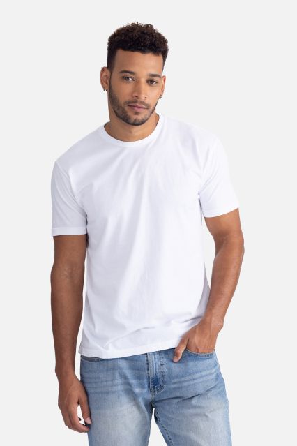 Next Level Apparel 3600SW Unisex Soft Wash T-Shirt in Washed white