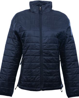 Burnside Clothing 5713 Women's Element Puffer Jack in Navy