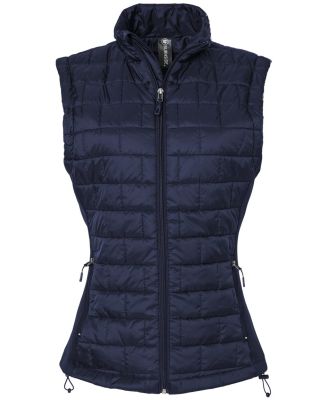 Burnside Clothing 5703 Women's Elemental Puffer Ve in Navy