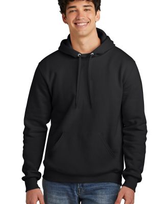 Jerzees 700MR Premium Eco Blend Ringspun Hooded Sw in Black ink