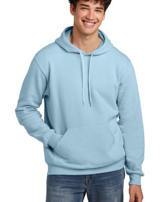 Jerzees 700MR Premium Eco Blend Ringspun Hooded Sw in Cloud heather