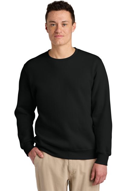 Jerzees 701MR Premium Eco Blend Ringspun Crewneck  in Black ink