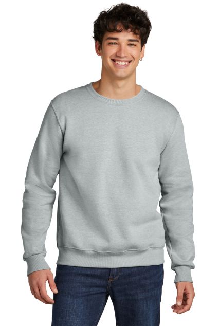 Jerzees 701MR Premium Eco Blend Ringspun Crewneck  in Frost grey heather