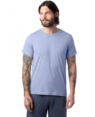 Alternative Apparel 1070CV Unisex Go-To T-Shirt in Hth stonewsh blu