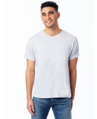 Alternative Apparel 1070CV Unisex Go-To T-Shirt in Lt heather grey