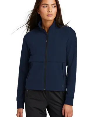 Ogio LOG830 OGIO Ladies Outstretch Full-Zip RiverBlNv
