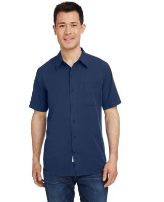 Marmot M14116 Men's Aerobora Short-Sleeve Woven in Arctic navy