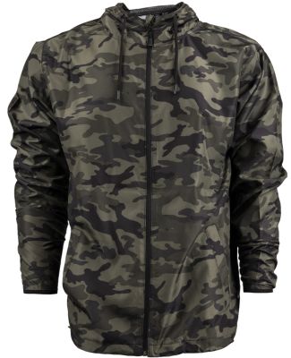 Burnside Clothing 9754 Stormbreaker Jacket in Green camo