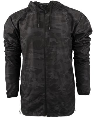 Burnside Clothing 9754 Stormbreaker Jacket in Black camo
