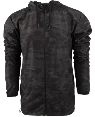 Burnside Clothing 9754 Stormbreaker Jacket in Black camo