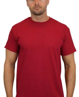 Gildan 5000 Wholesale Heavy Weight Cotton Plain T  in Antque cherry rd