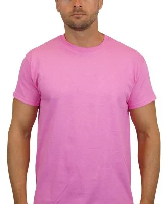 Gildan 5000 Wholesale Heavy Weight Cotton Plain T  in Azalea