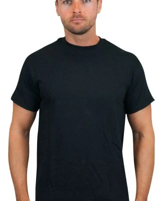 Gildan 5000 Wholesale Heavy Weight Cotton Plain T  in Black