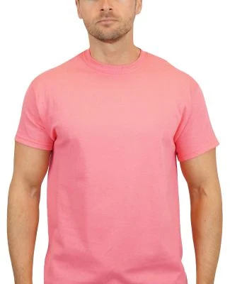 Gildan 5000 Wholesale Heavy Weight Cotton Plain T  in Coral silk