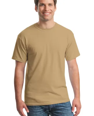 Gildan 5000 G500 Heavy Weight Cotton T-Shirt in Old gold