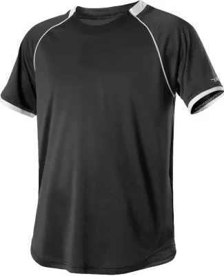Alleson Athletic 508C1 Baseball Jersey in Black/ white