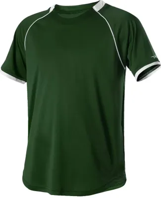 Alleson Athletic 508C1 Baseball Jersey in Forest/ white