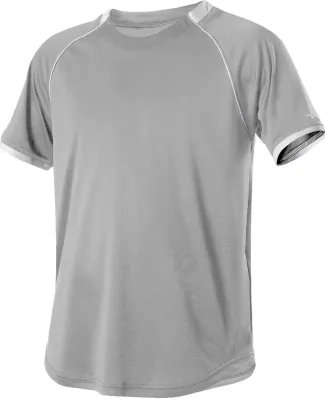 Alleson Athletic 508C1 Baseball Jersey in Grey/ white