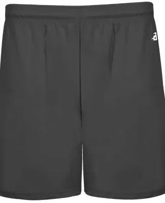 Badger Sportswear 2146 B-Core Youth 4" Pocketed Sh in Graphite