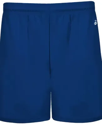 Badger Sportswear 2146 B-Core Youth 4" Pocketed Sh in Royal