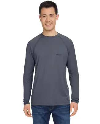 Marmot M14153 Men's Windridge Long-Sleeve Shirt in Steel onyx