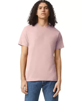 American Apparel 2001CVC Unisex CVC Tee in Heather blush