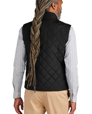 Brooks Brothers BB18602  Quilted Vest in Deepblack