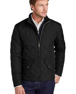 Brooks Brothers BB18600  Quilted Jacket in Deepblack