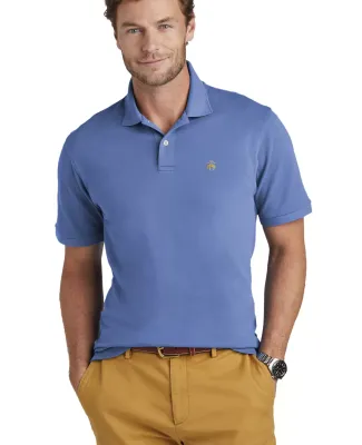 Brooks Brothers BB18200  Pima Cotton Pique Polo in Charterblu