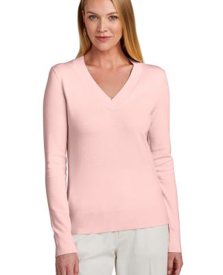 Brooks Brothers BB18401  Women's Cotton Stretch V- in Pearl pink