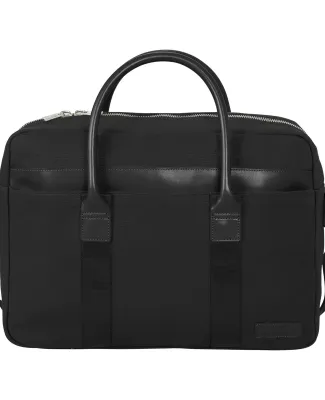 Brooks Brothers BB18830  Wells Briefcase in Black