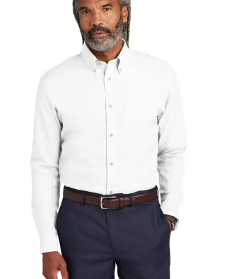Brooks Brothers BB18000  Wrinkle-Free Stretch Pinp in White