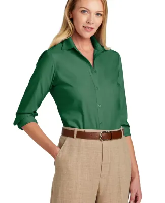 Brooks Brothers BB18003  Women's Wrinkle-Free Stre in Clubgreen