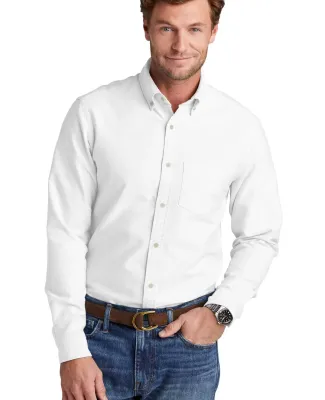 Brooks Brothers BB18004  Casual Oxford Cloth Shirt in White