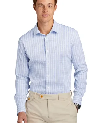 Brooks Brothers BB18006  Tech Stretch Patterned Sh in W/nwtbgdck