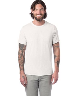 Alternative Apparel 1973 Unisex Eco-Jersey Crew T- in Eco ivory