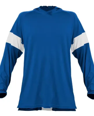 Alleson Athletic 545LSA Contender Long Sleeve Shoo in Royal/ white